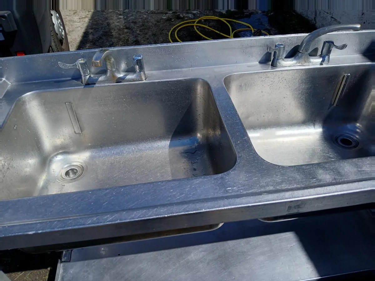 Stainless steel cabbinet sink unit ...delivered - Image 2
