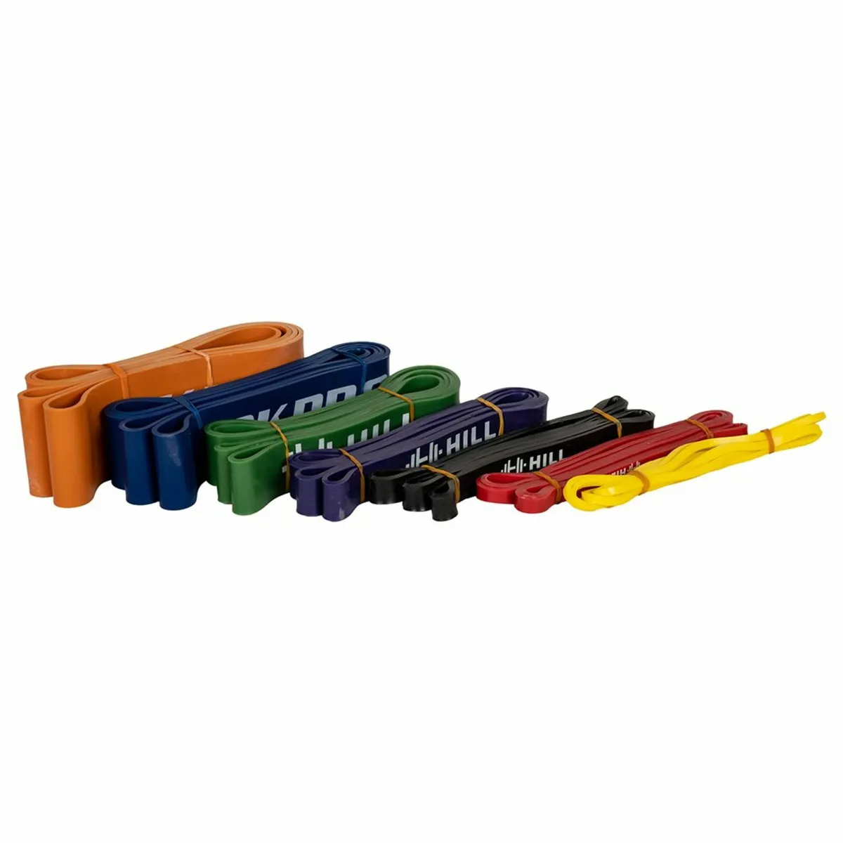 Resistance Bands Set of 5 - Gym/MMA/Mobility - Image 1