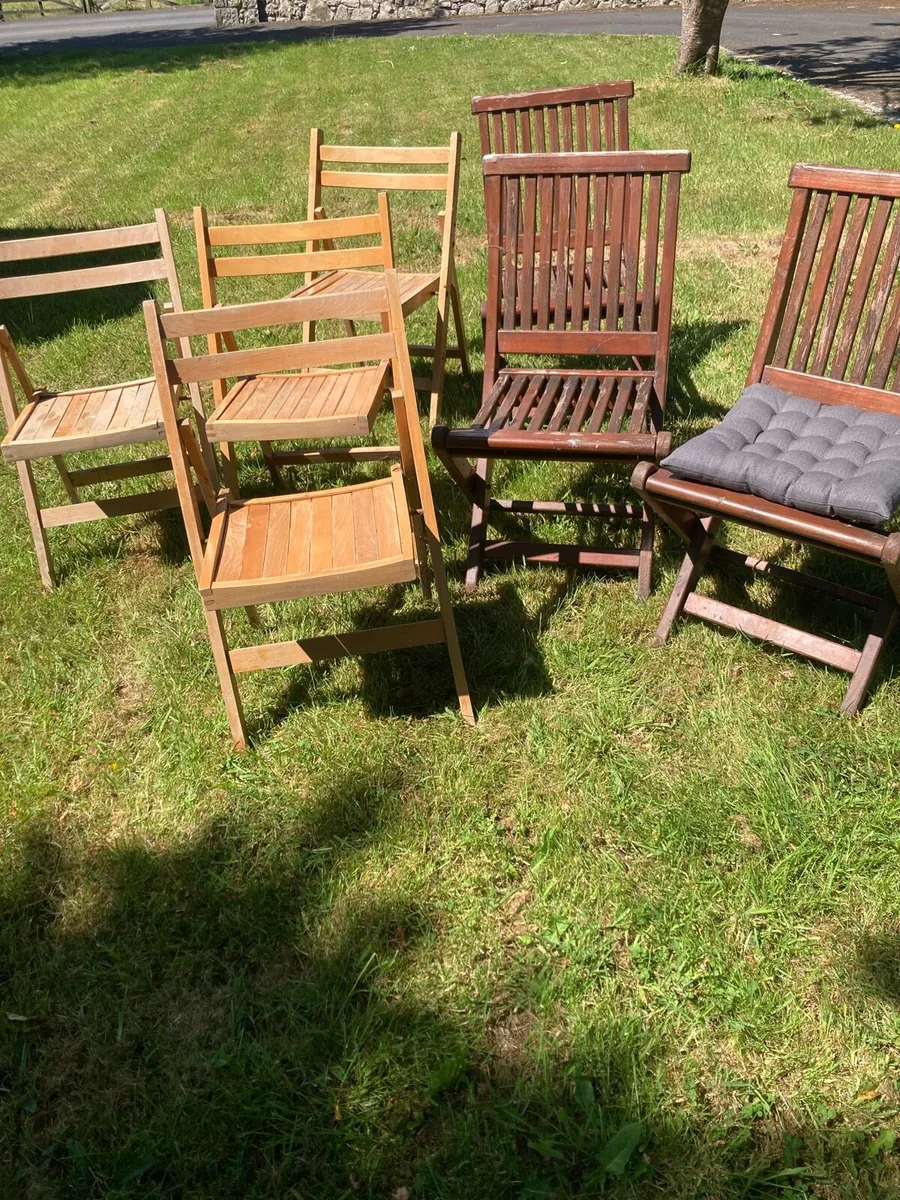 Garden chairs - Image 1