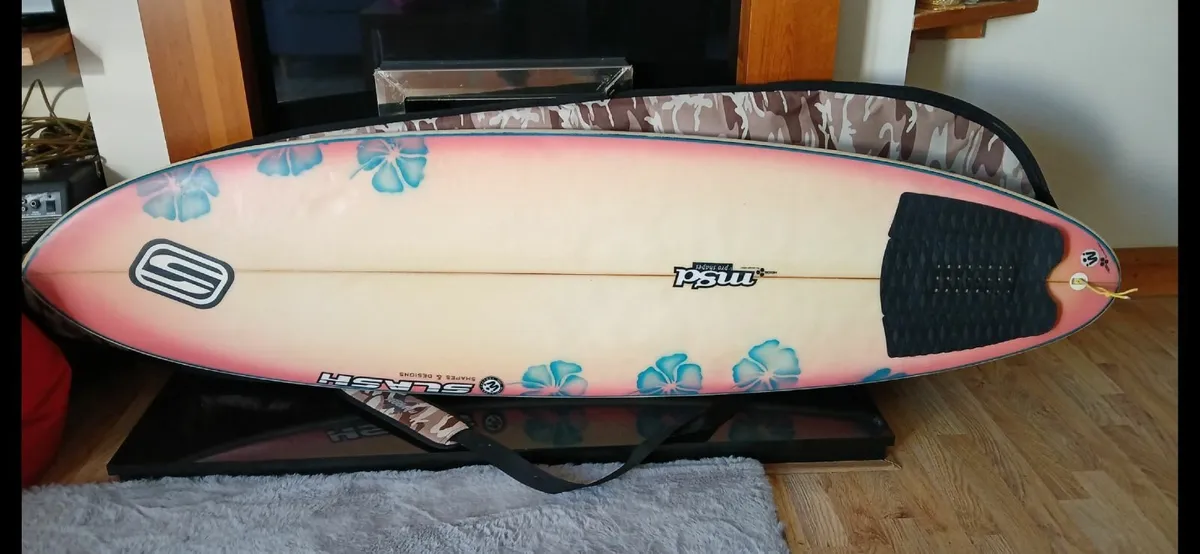 Surfboard 6ft'5 rounded pin tail - Image 1
