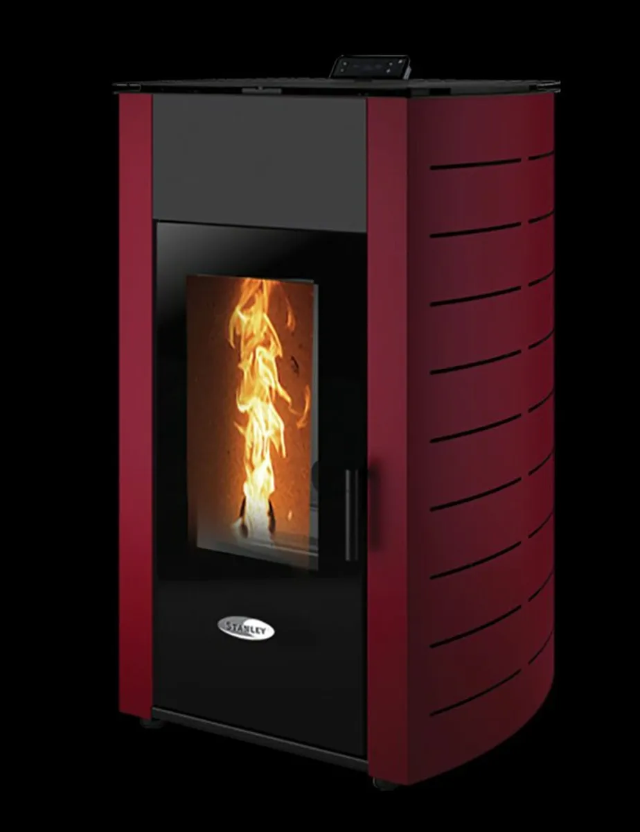 17kw Stanley SOLIS K1700 CLARET pellet boiler