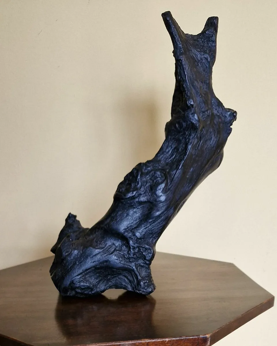Bog oak sculpture - Image 1