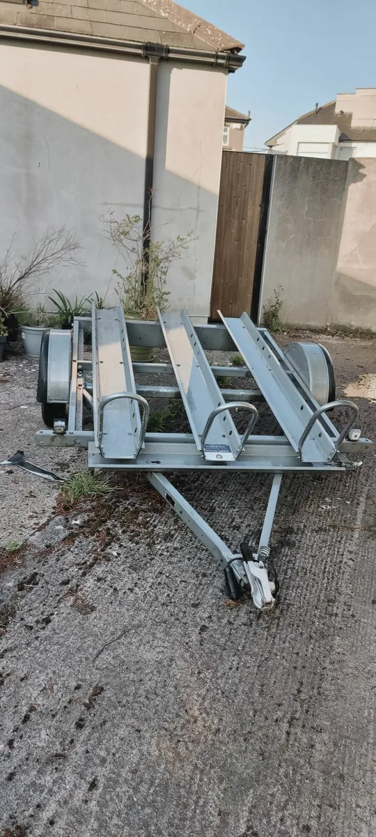 Motorbike trailer West Wood 3 runner - Image 1