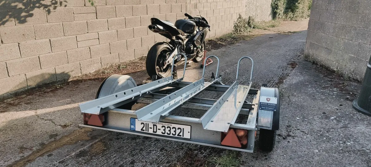 Motorbike trailer West Wood 3 runner - Image 3