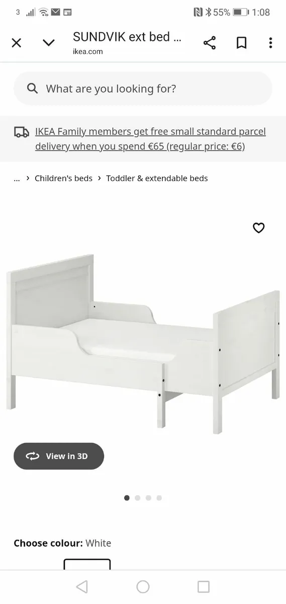 Childs bed