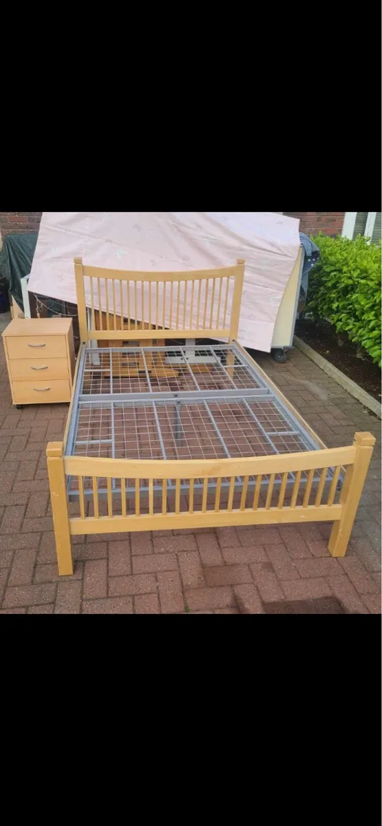 Small double bed