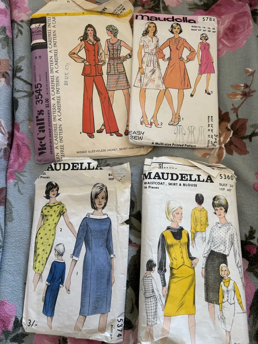 Vintage pre used patterns - Image 1