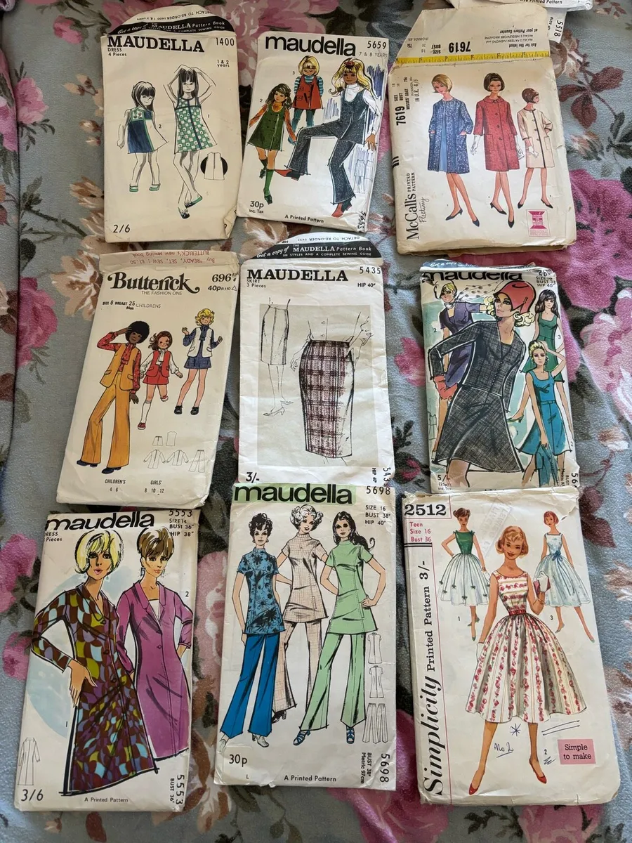 Vintage pre used patterns - Image 2
