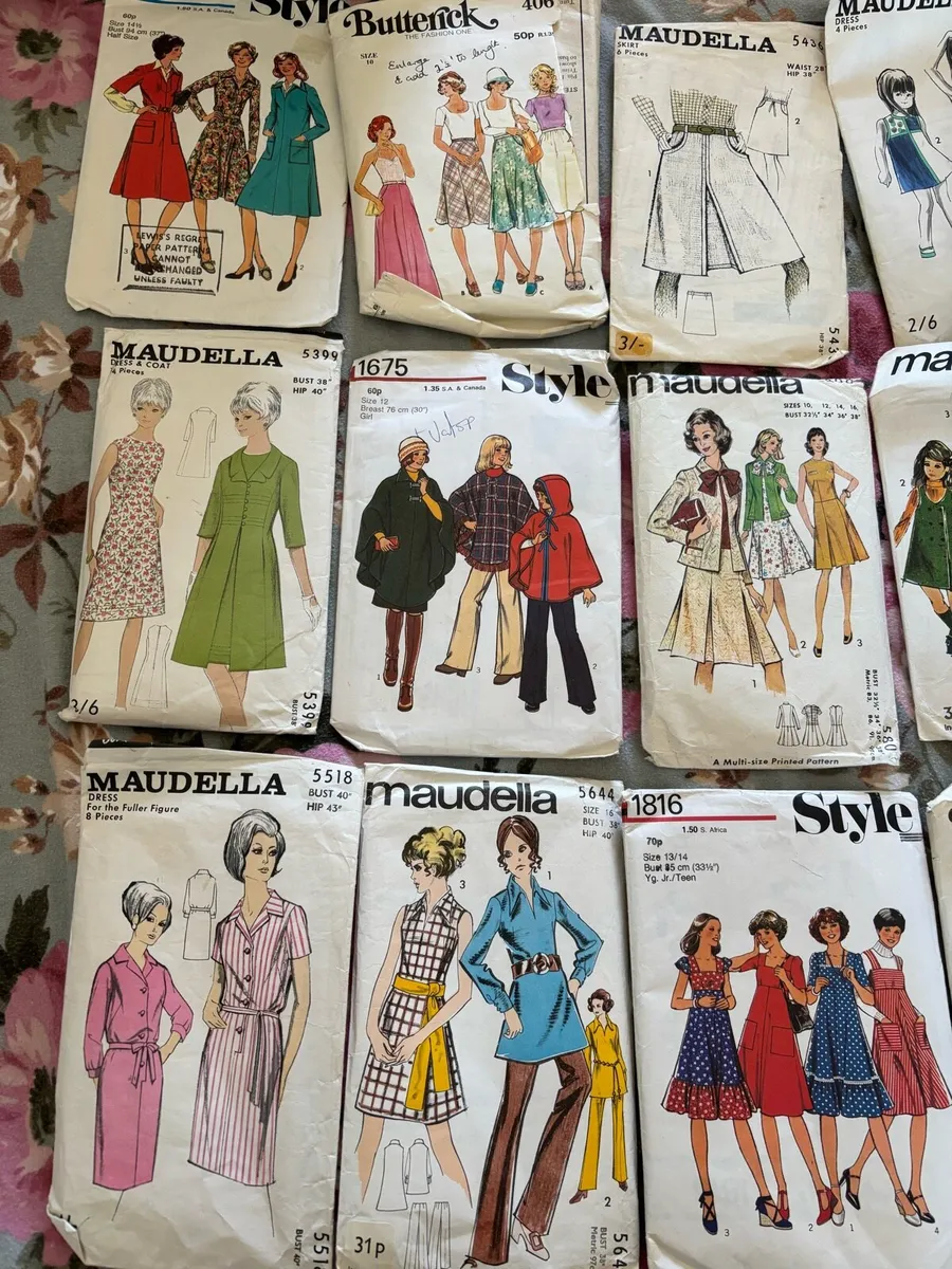 Vintage pre used patterns - Image 3