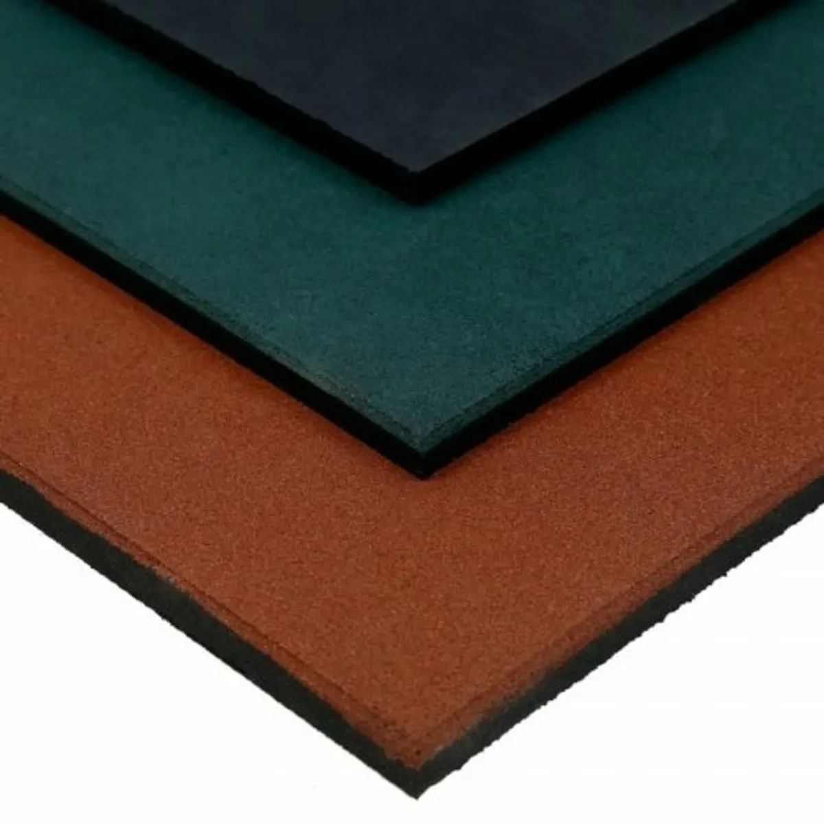 PlaySafe 20mm 1m² Outdoor Rubber Playground  Mats - Image 1