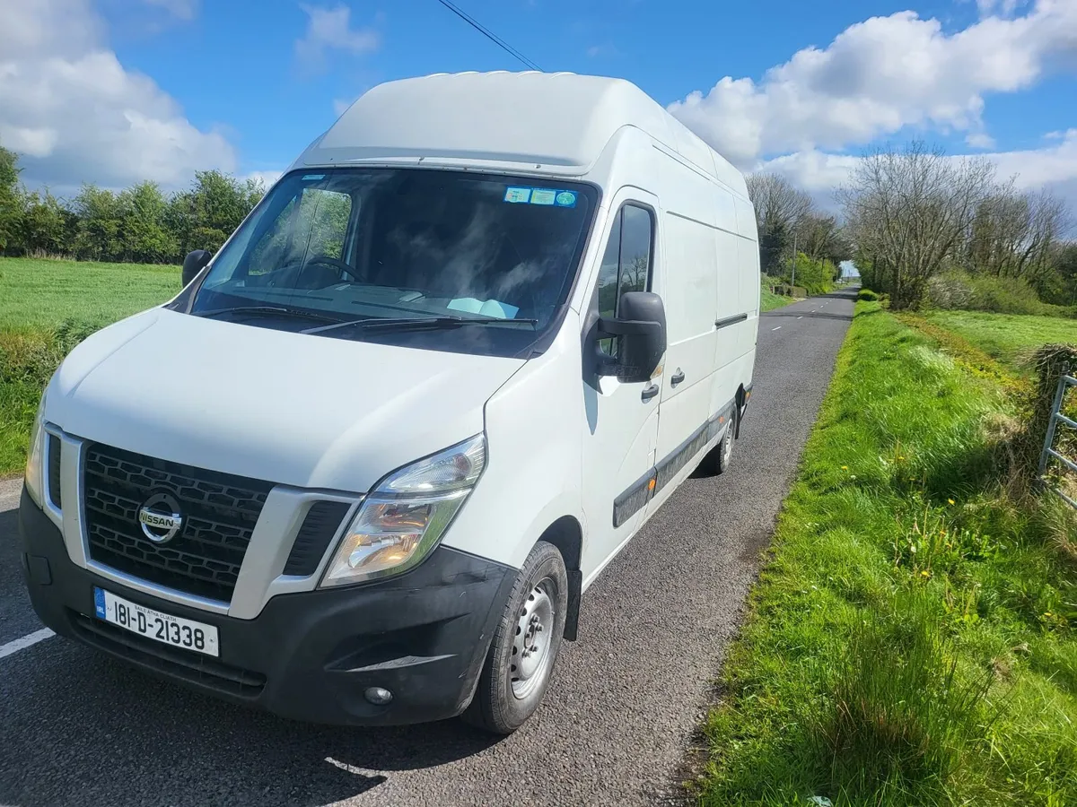 Nissan NV400 2018 extra high roof cvrt 24/10/25 - Image 2