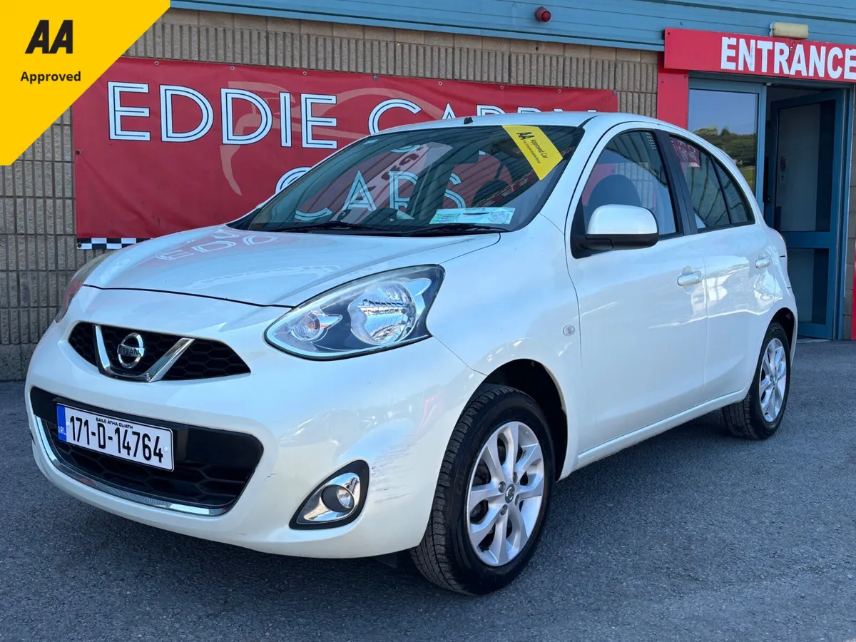 🔺Nissan Micra 2017🔺✅NCT & Service - Image 1
