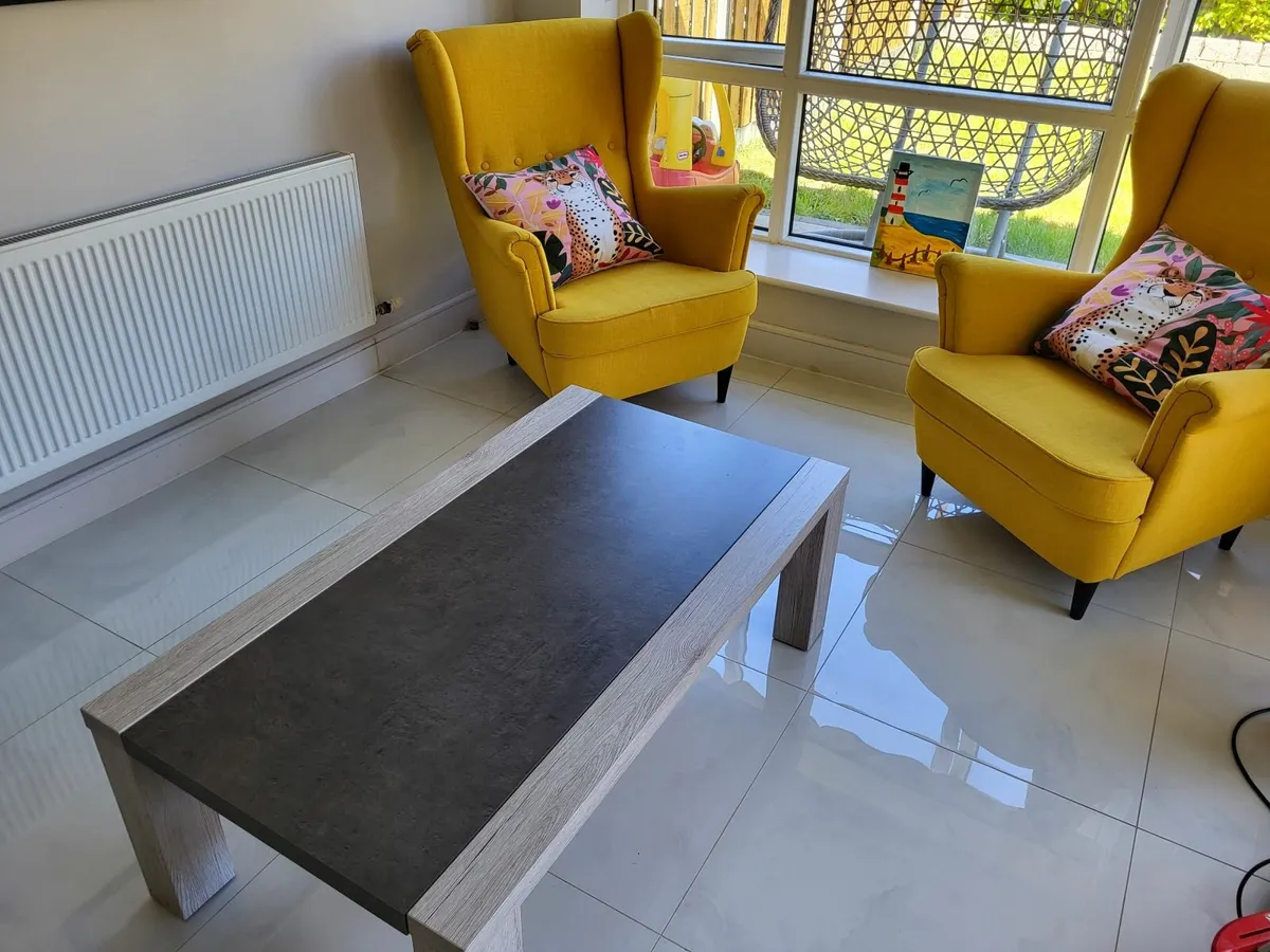 Solid Oak Coffee Table - Image 1