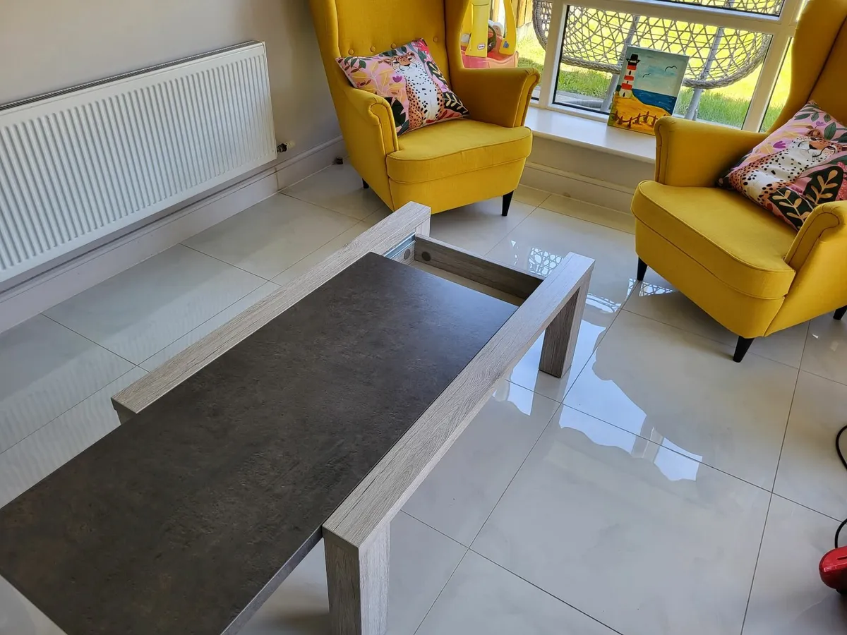 Solid Oak Coffee Table - Image 2