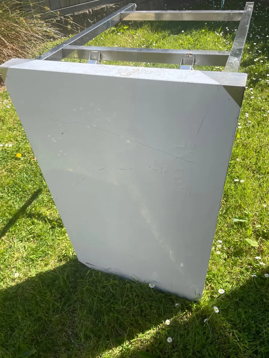 Stainless folding table - Image 1