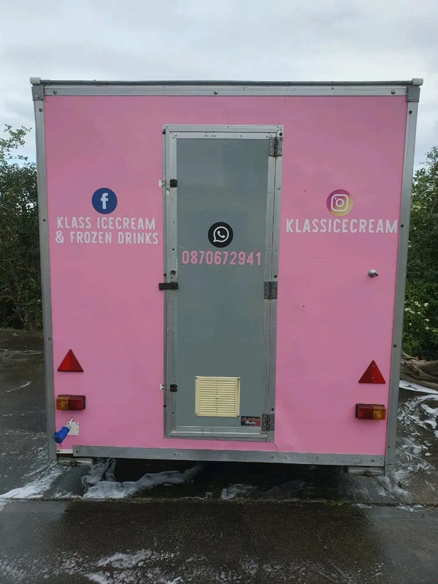 Soft Serve Ice Cream trailer hse approved - Image 3