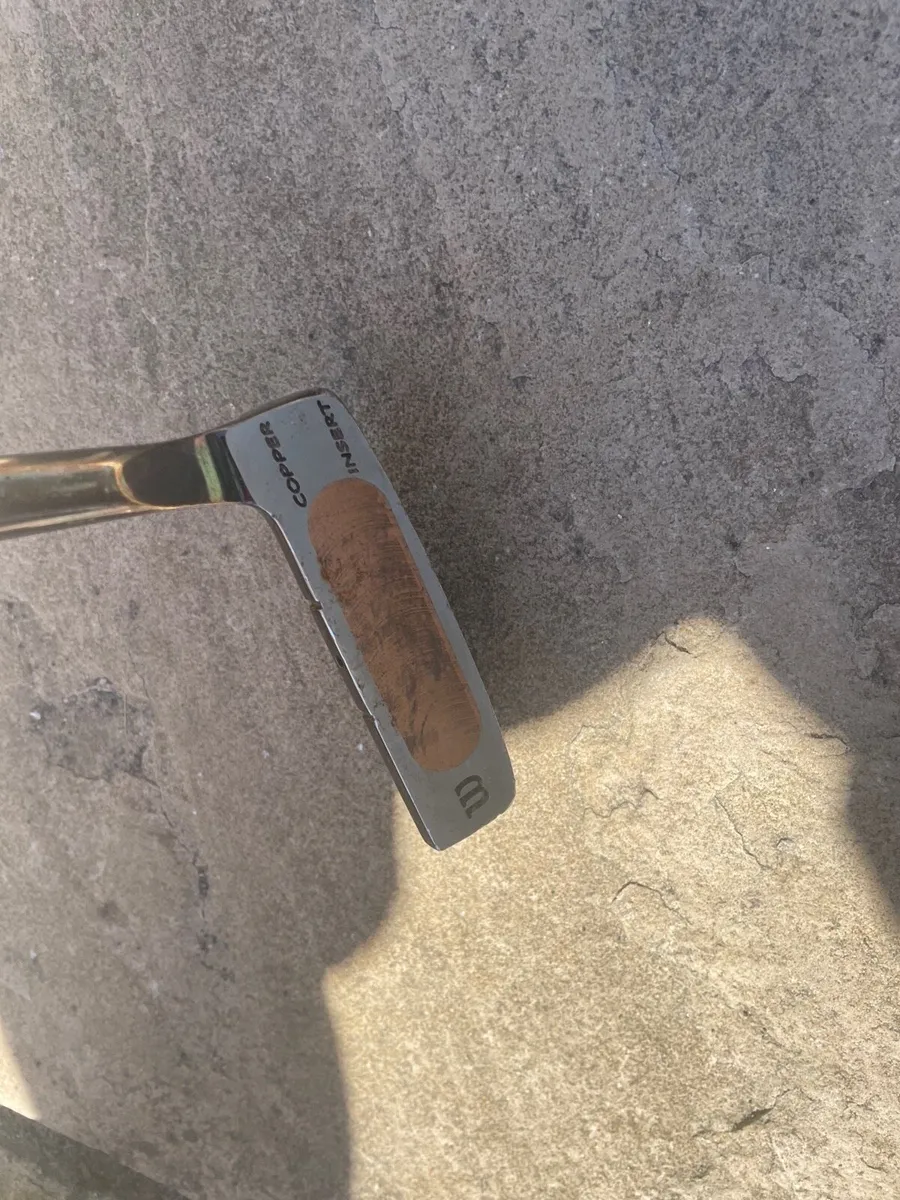 Wilson Fat Shaft putter with copper insert - Image 3