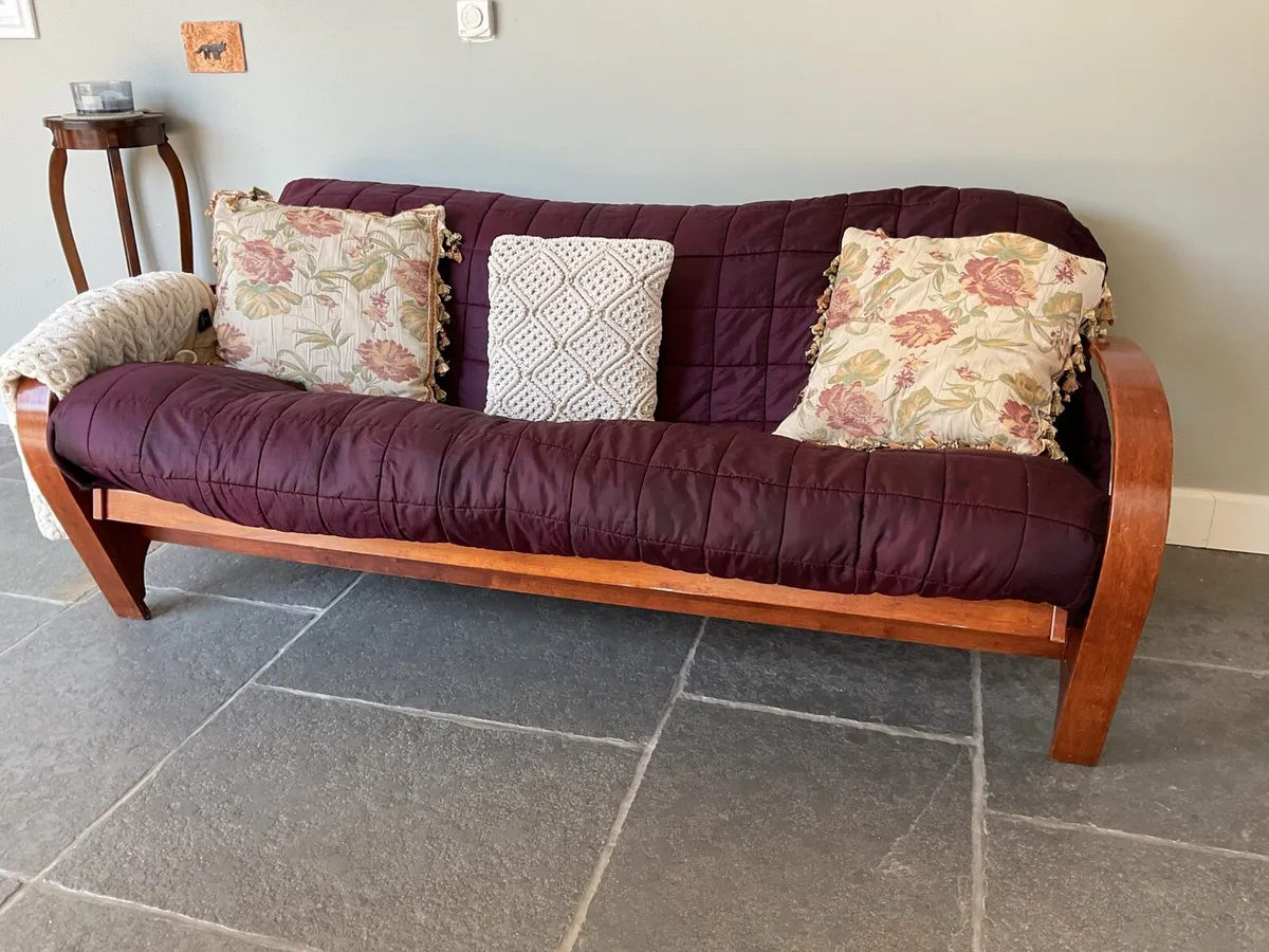 Futon sofa/double bed - Image 1