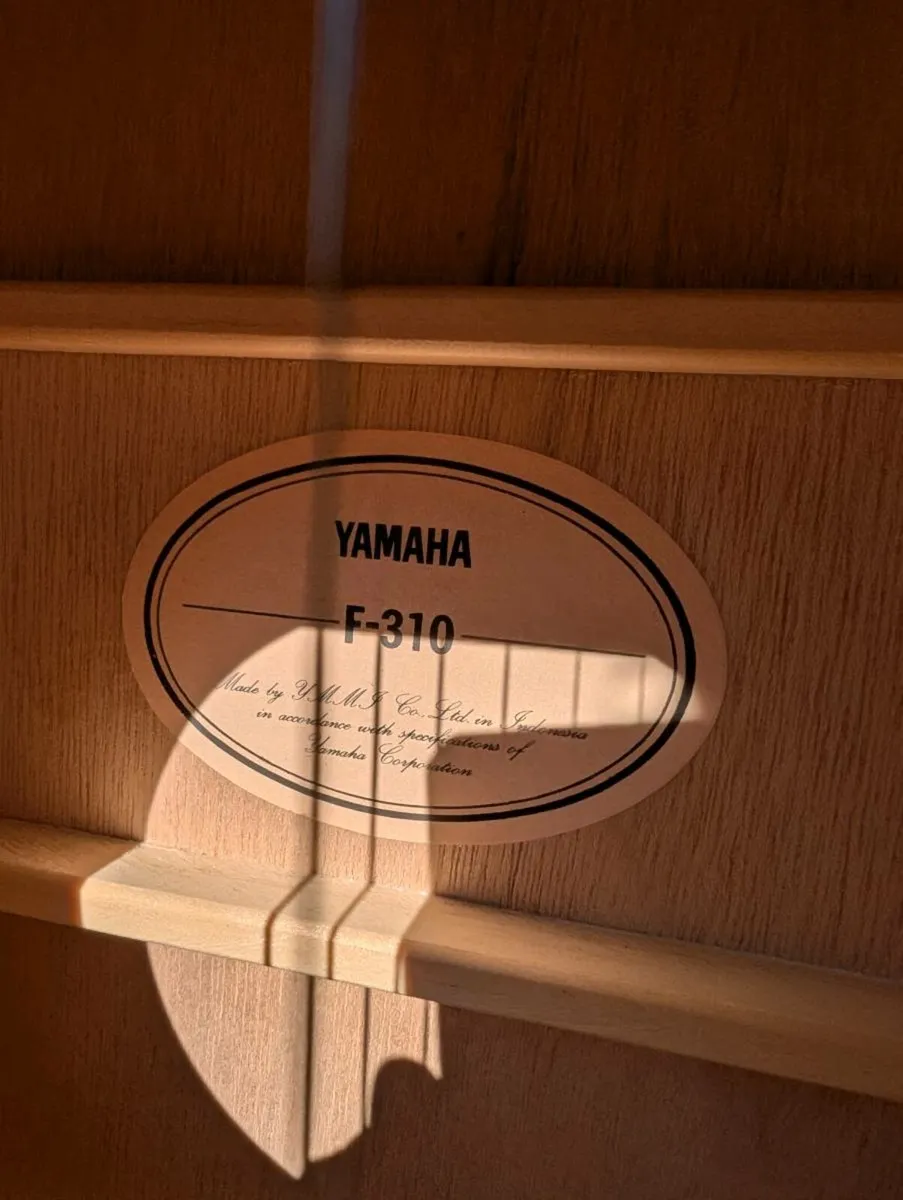 Yamaha F310 Acoustic Guitar - Image 3