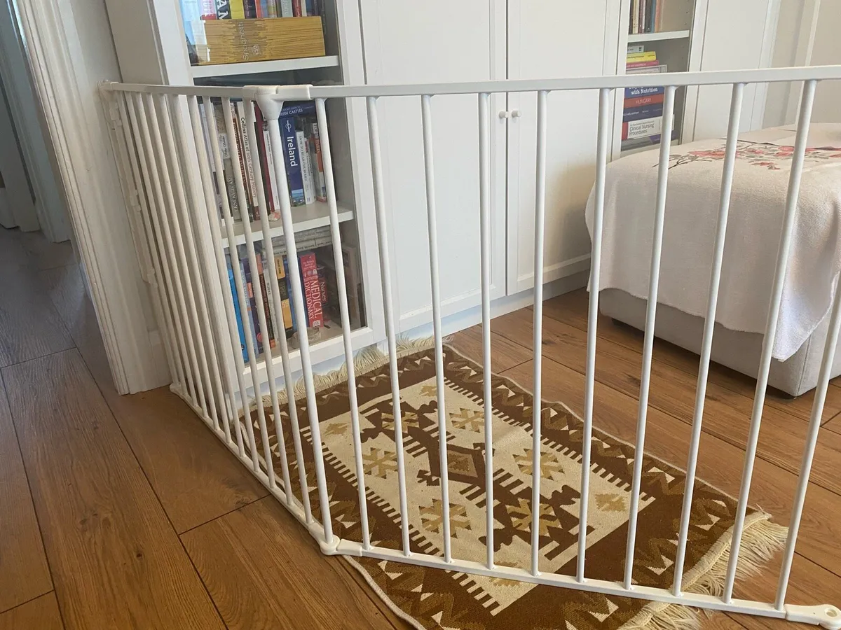 BabyDan Configure Flex XL Hearth Gate White - Image 2