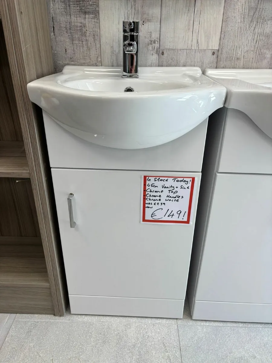 Bathshack Cork - 45cm Vanity Unit & Tap Package - Image 1