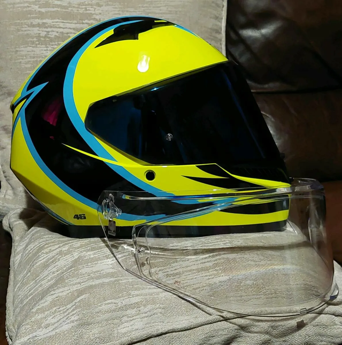 AGV K3 Rossi WT Phillip Island Helmet - Image 1