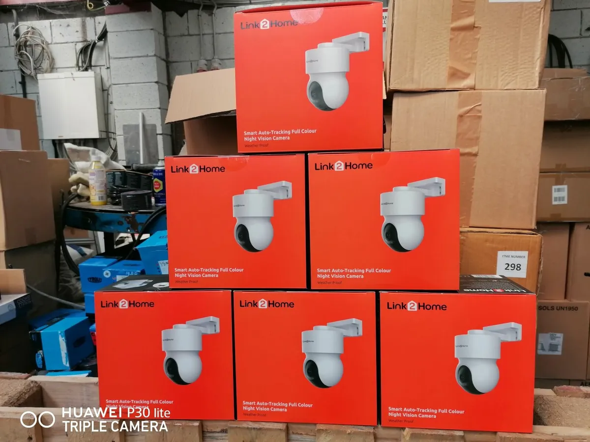 New!! Link2Home Outdoor Smart Security Camera - Image 1