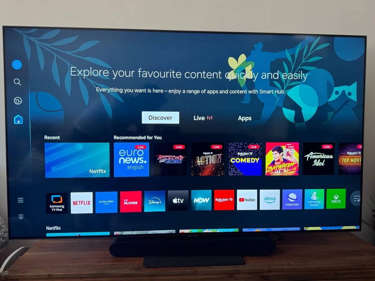 65 Inch Samsung TV - Image 1
