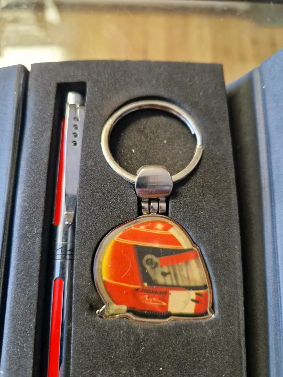 Ferrari Formula 1 Michael Schumacher Pen Key Ring - Image 3