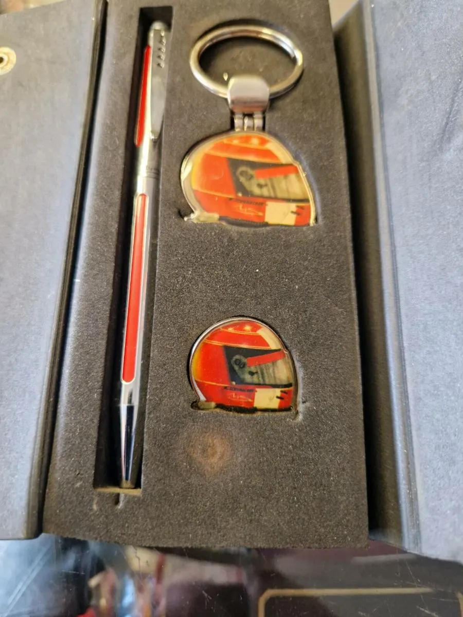 Ferrari Formula 1 Michael Schumacher Pen Key Ring - Image 4
