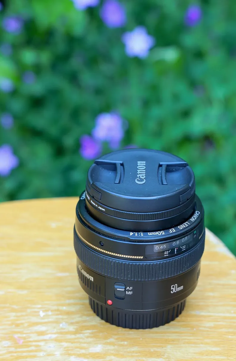 Canon EF 50mm f1.4L USM  - rarely used - Image 1