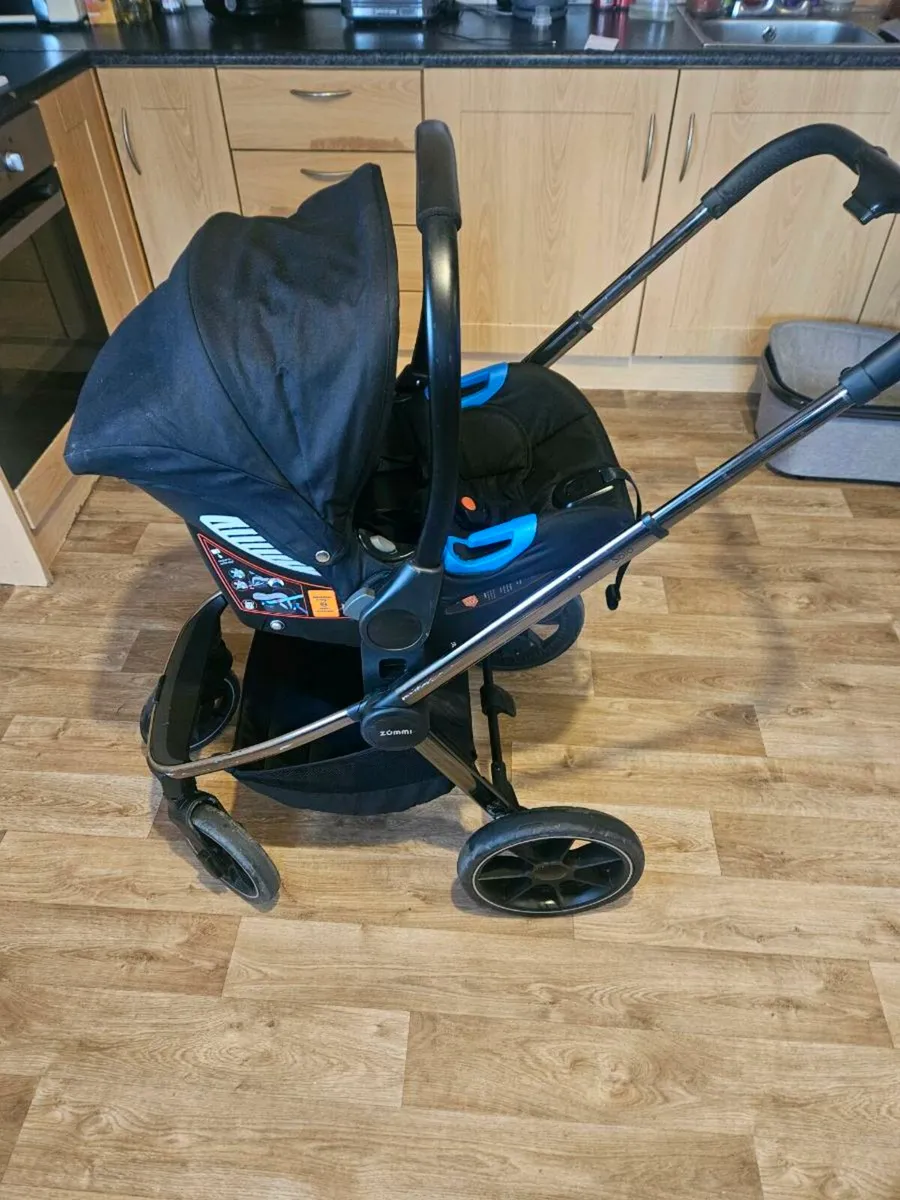 Zummi solo grey 3n1 travel system - Image 3