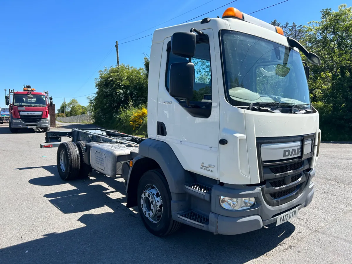 2017 Daf lf 230 14 ton swb chassis cab - Image 3