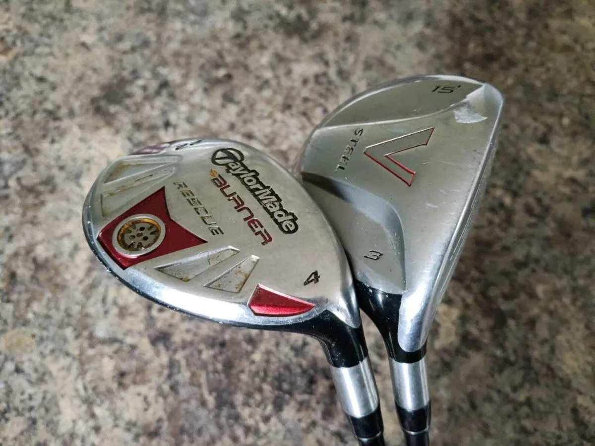Taylormade 3 Wood & Hybrid. - Image 1