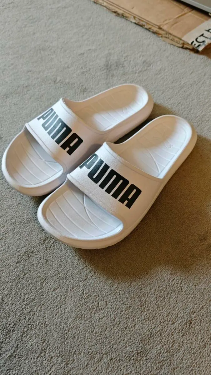 Sandals Puma White 8 UK - Image 1