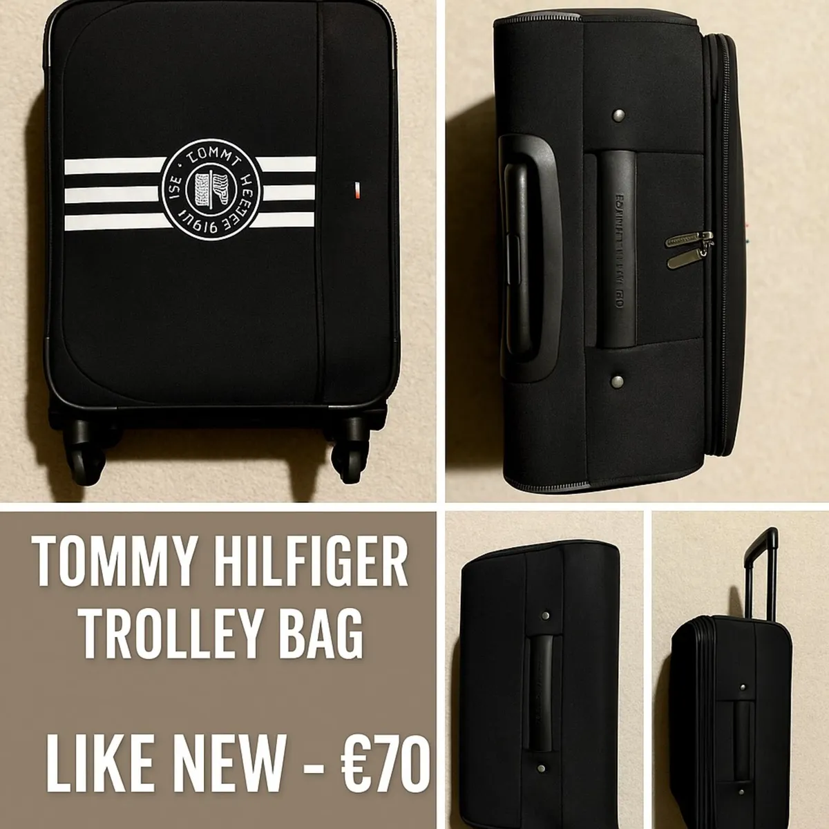 Tommy Hilfiger Trolley Bag – Like New – €70 - Image 1