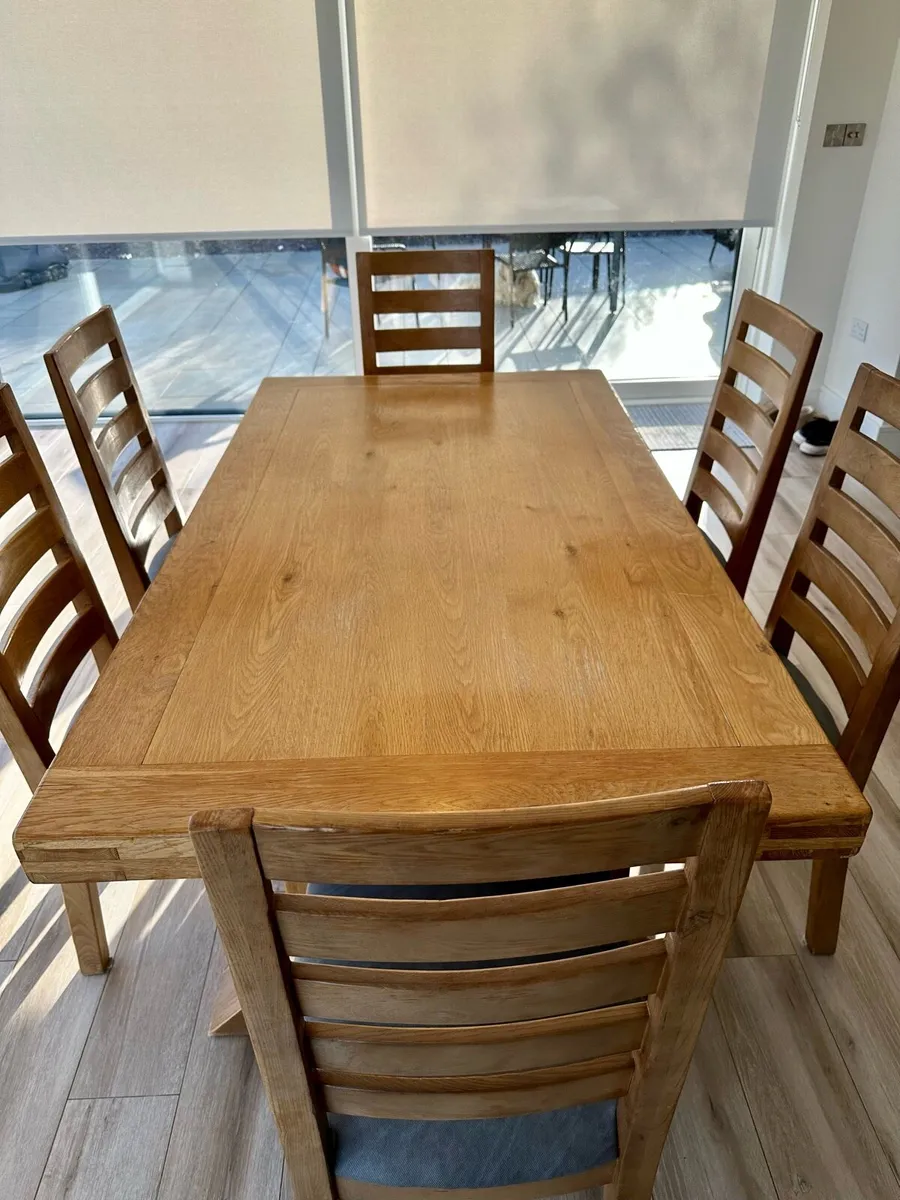 Dining Table & 6 chairs - Image 2
