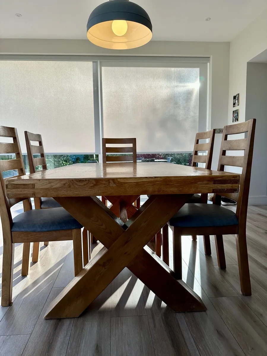 Dining Table & 6 chairs - Image 3