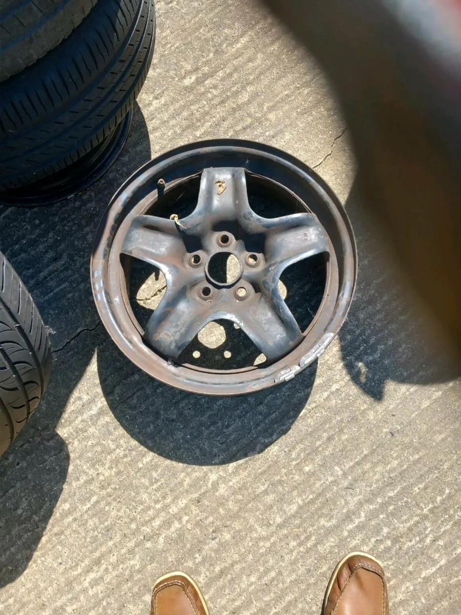 Steel wheel astra k no damage