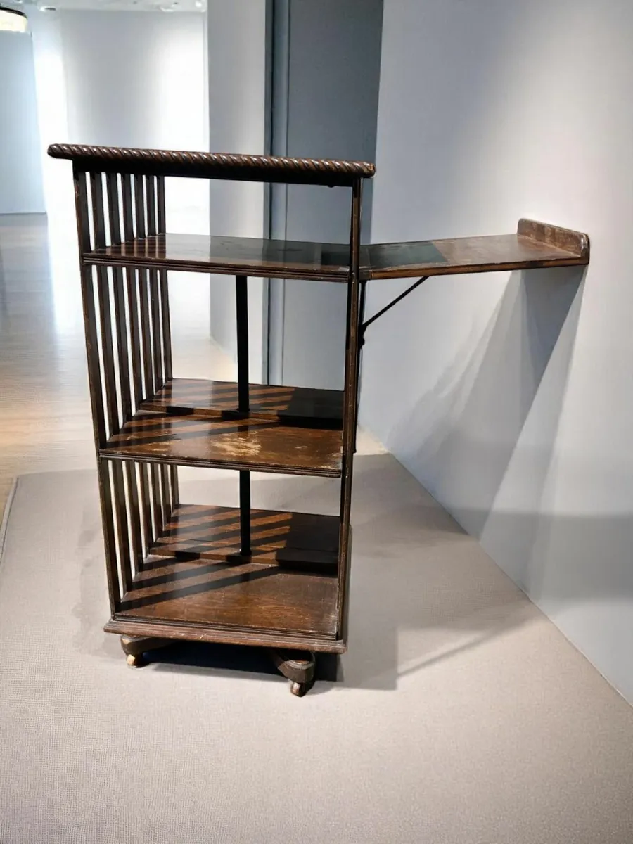 Antique Bookcase - Revolving - Image 3