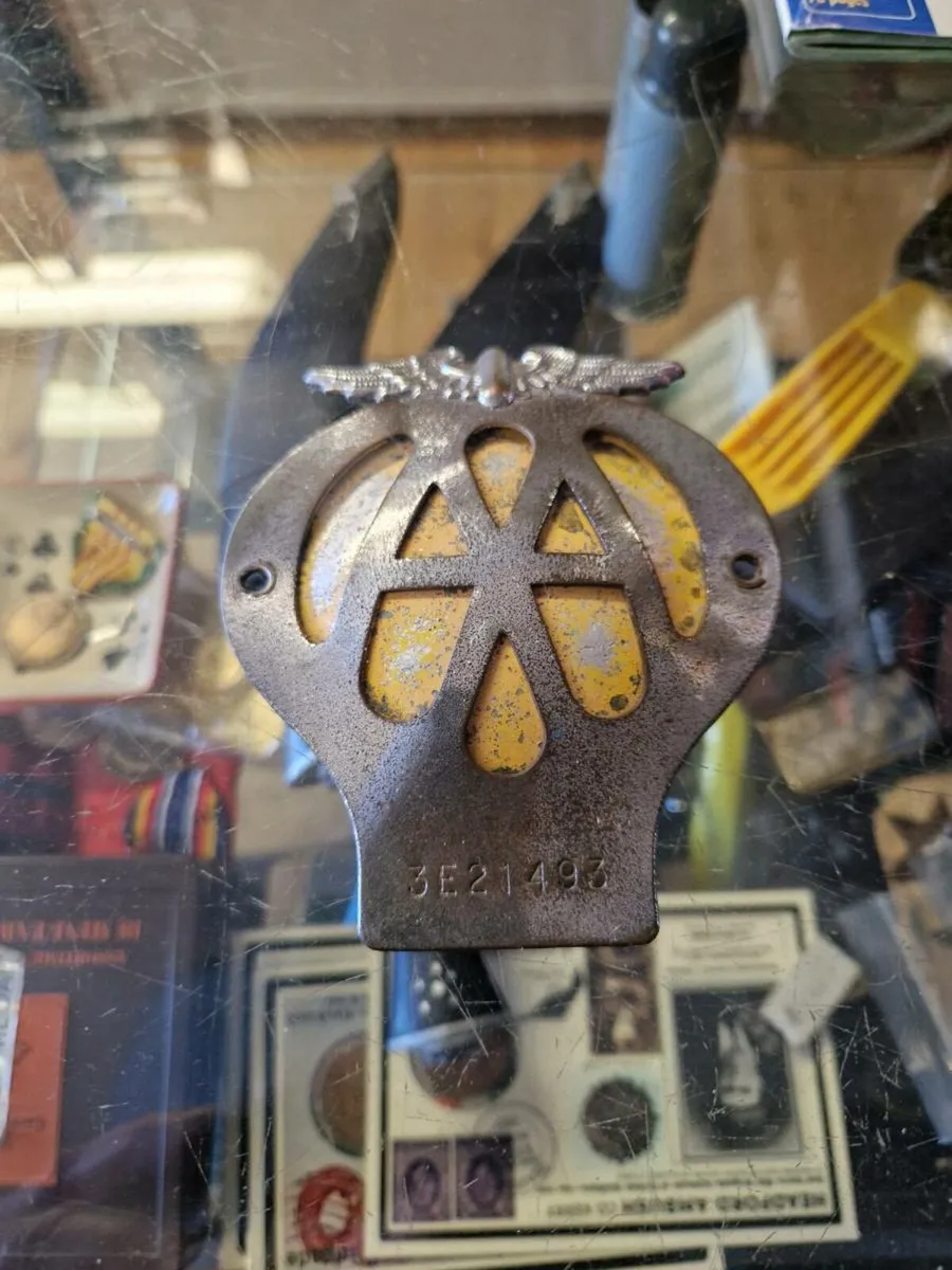 Vintage Retro AA Badge
