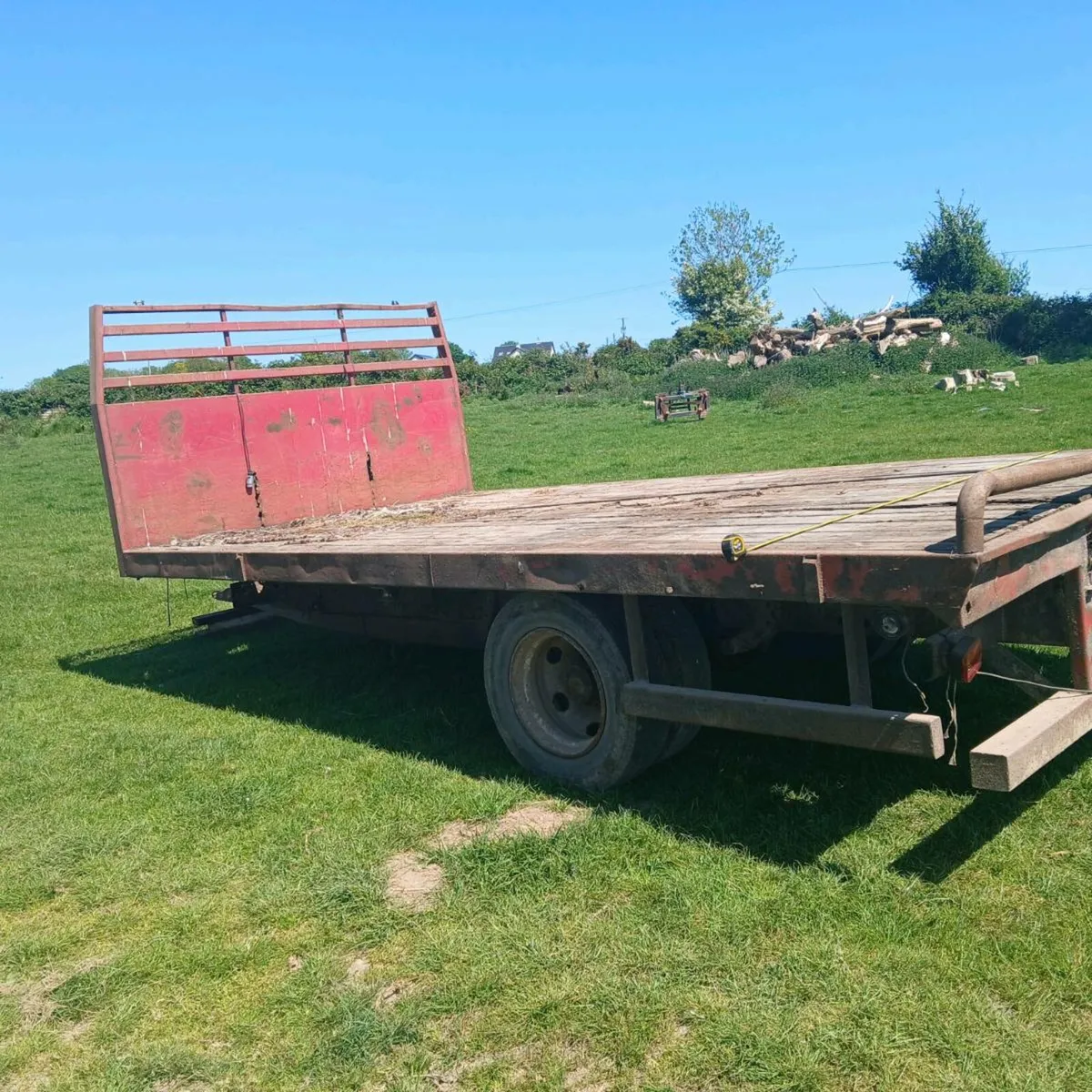15ftx8ft steel bale trailer - Image 1