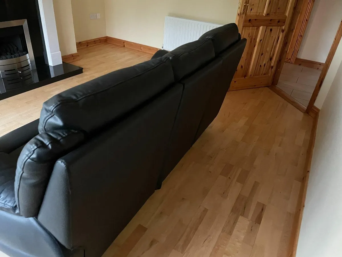 Leather Sofa - Image 1