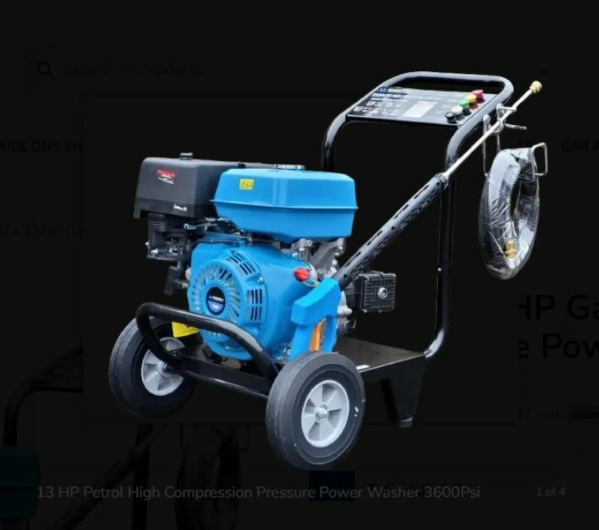 Manarola 13HP Gasoline / Petrol High Pressure Powe