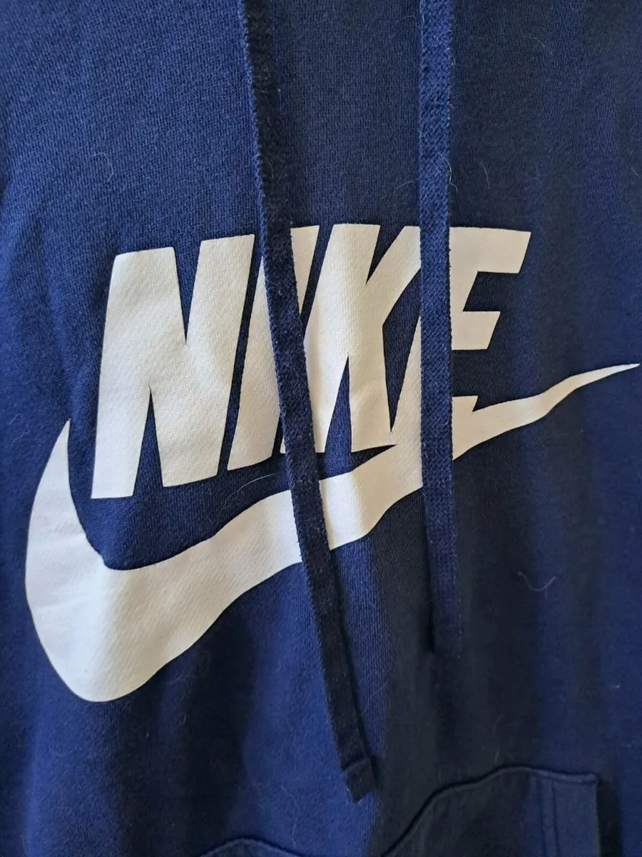 Blue Nike hoodie size S - Image 2