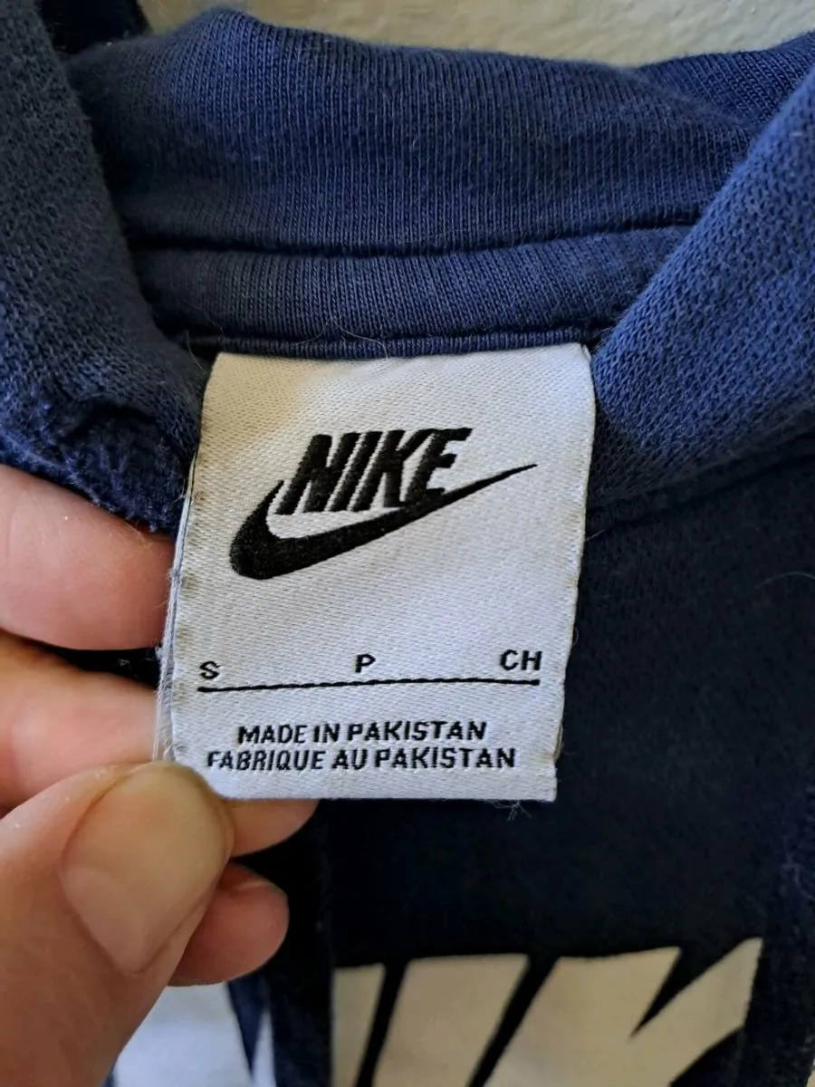 Blue Nike hoodie size S - Image 3