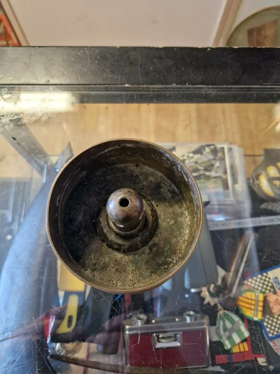Vintage Trench Art Brass Ashtray - Image 2