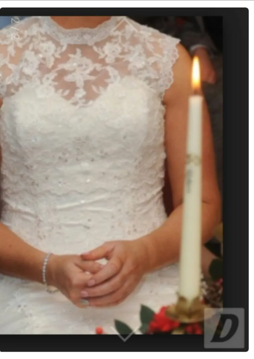 Designer Wedding Dress - Image 2