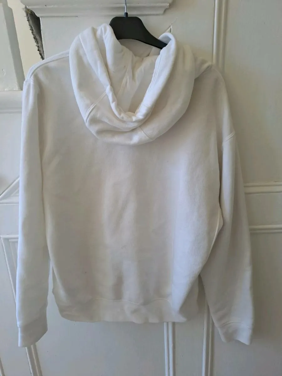 Nike hoodie white size S - Image 3