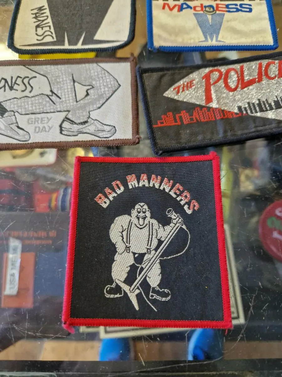 Vintage Madness Police Bad Manners Badges - Image 4